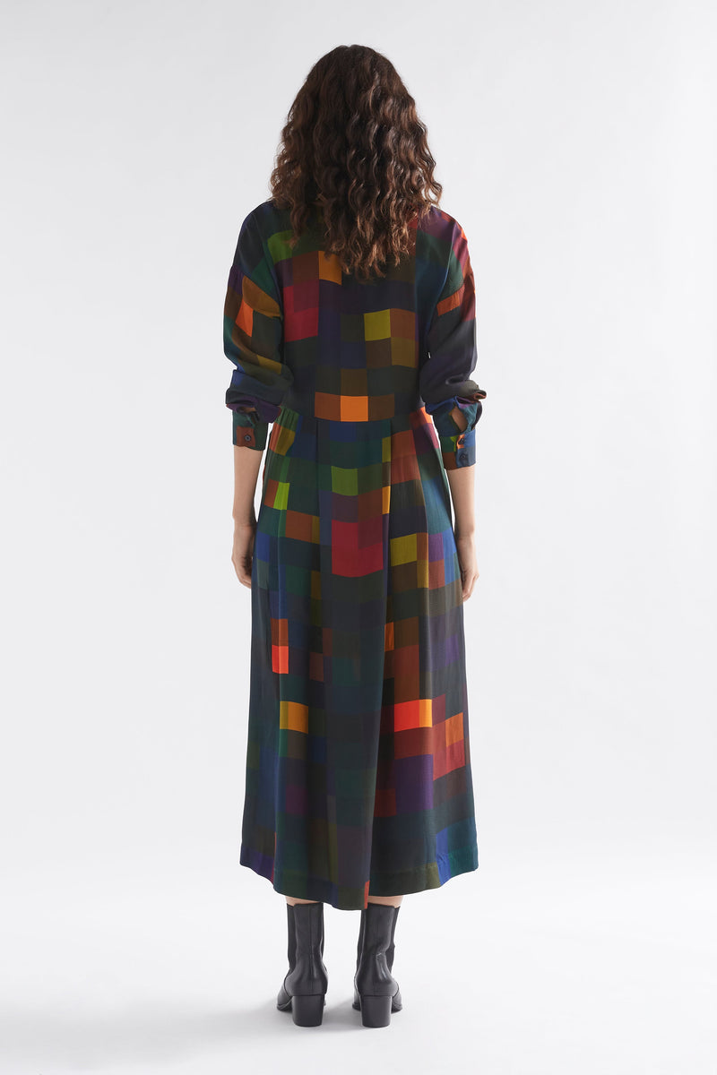 ELK Emmi Dress in Box Print