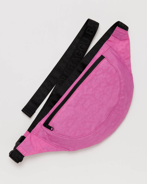 Baggu Crescent Fanny Pack Bag in Extra Pink