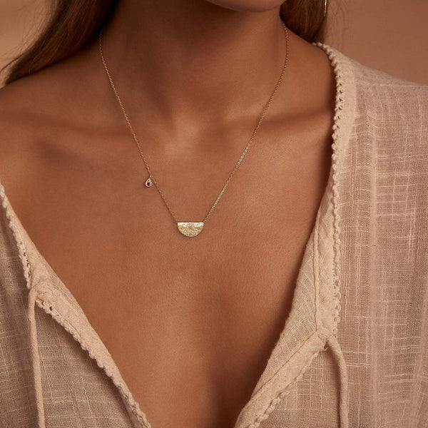 By Charlotte January Birthstone Love and Be Loved Necklace