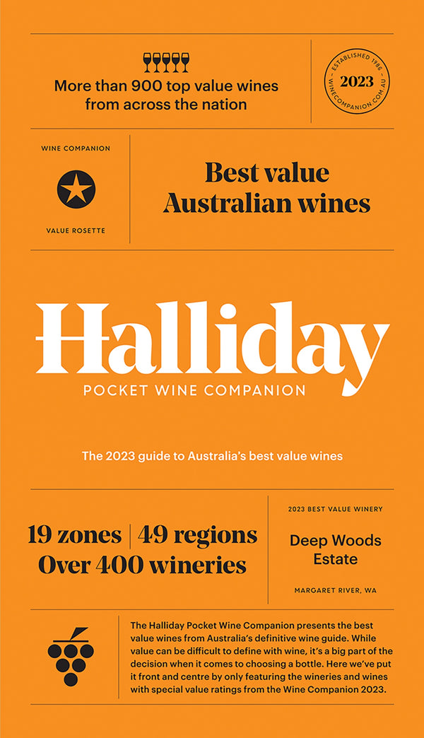 Halliday Pocket Wine Companion 2023 by James Halliday