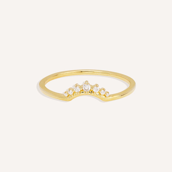 By Charlotte Intention Ring in Gold Vermeil