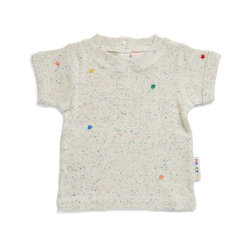 Halcyon Nights 'Silver Speckle' Organic SS Tee