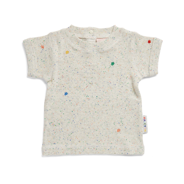 Halcyon Nights 'Silver Speckle' Organic SS Tee