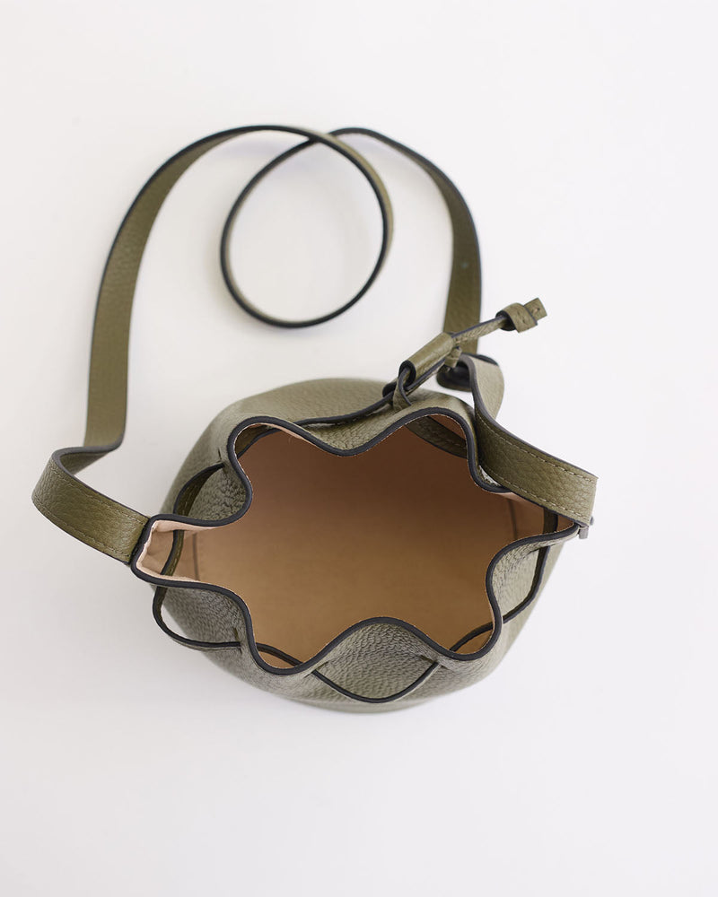 The Horse Bobb Bucket Bag in Olive