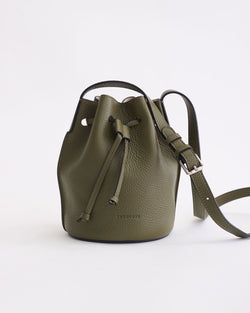 The Horse Bobb Bucket Bag in Olive