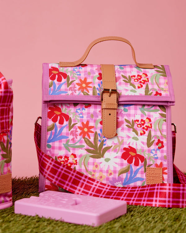 The Somewhere Co 'Flowerburst' Lunch Satchel