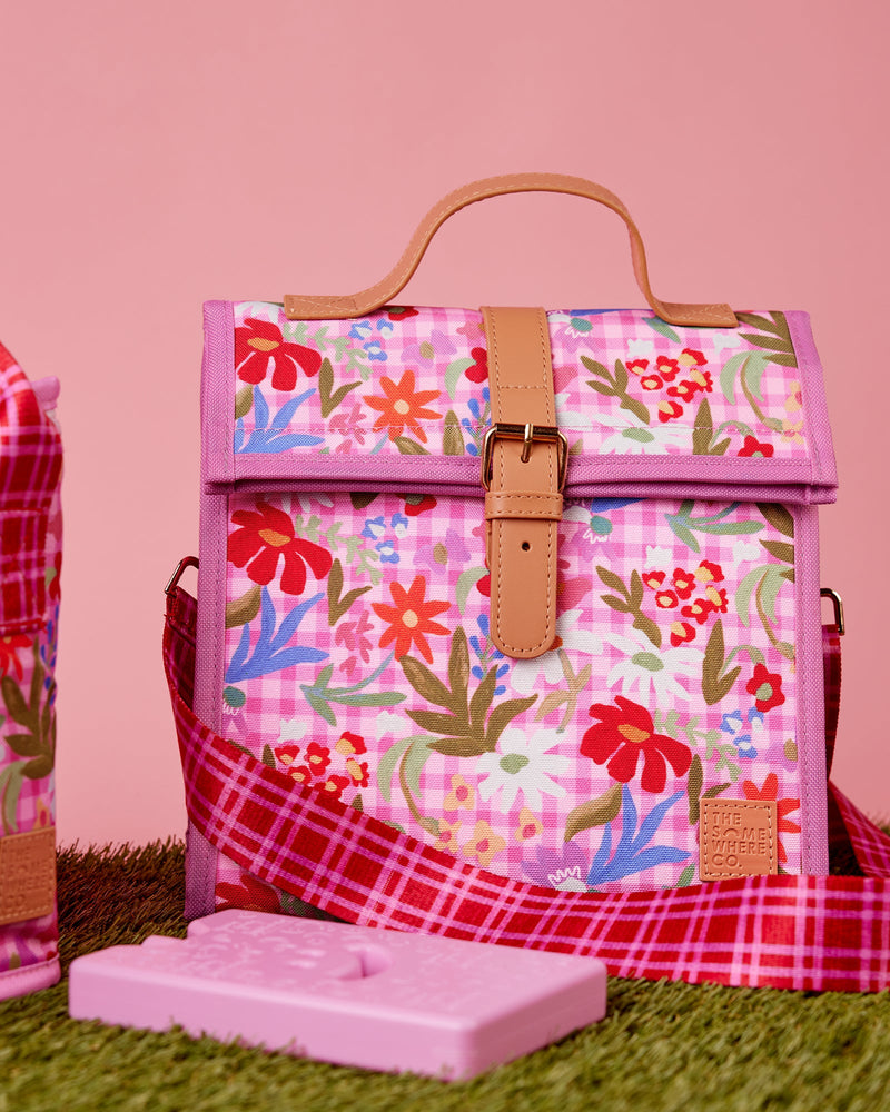 The Somewhere Co 'Flowerburst' Lunch Satchel