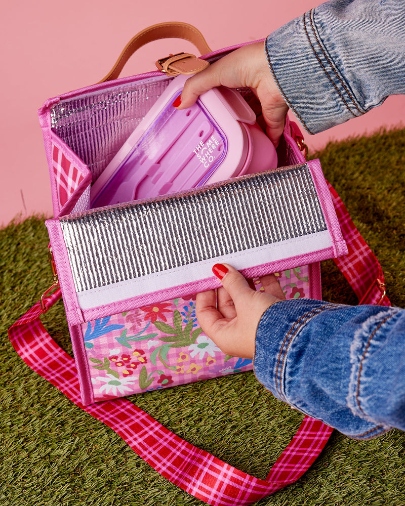 The Somewhere Co 'Flowerburst' Lunch Satchel