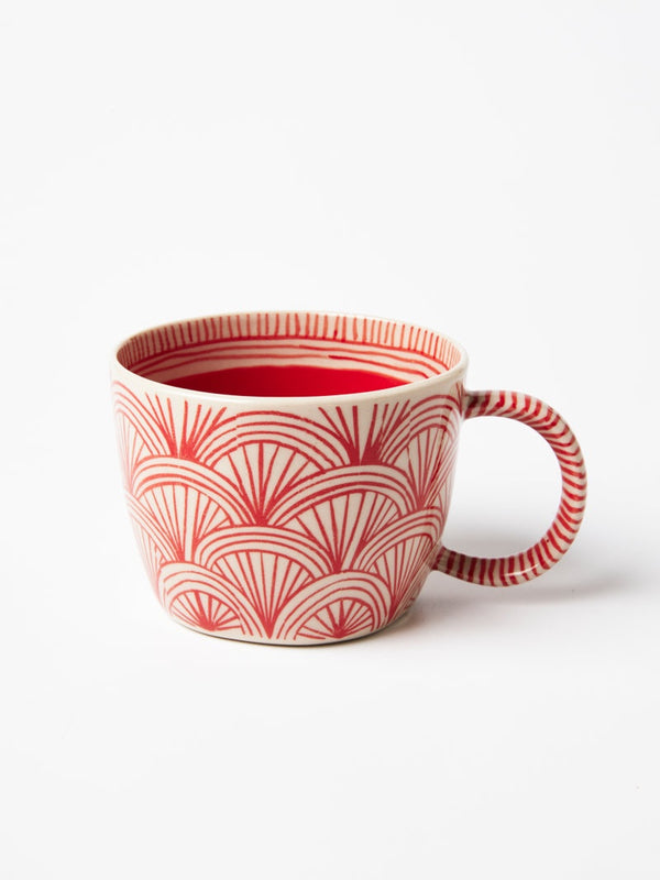 Jones and Co Caravan Mug Ruby