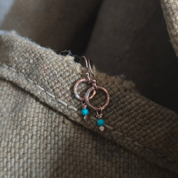 Paird Shanti Copper Earrings