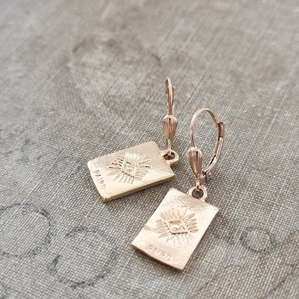 Paird Sheba Goddess Earrings