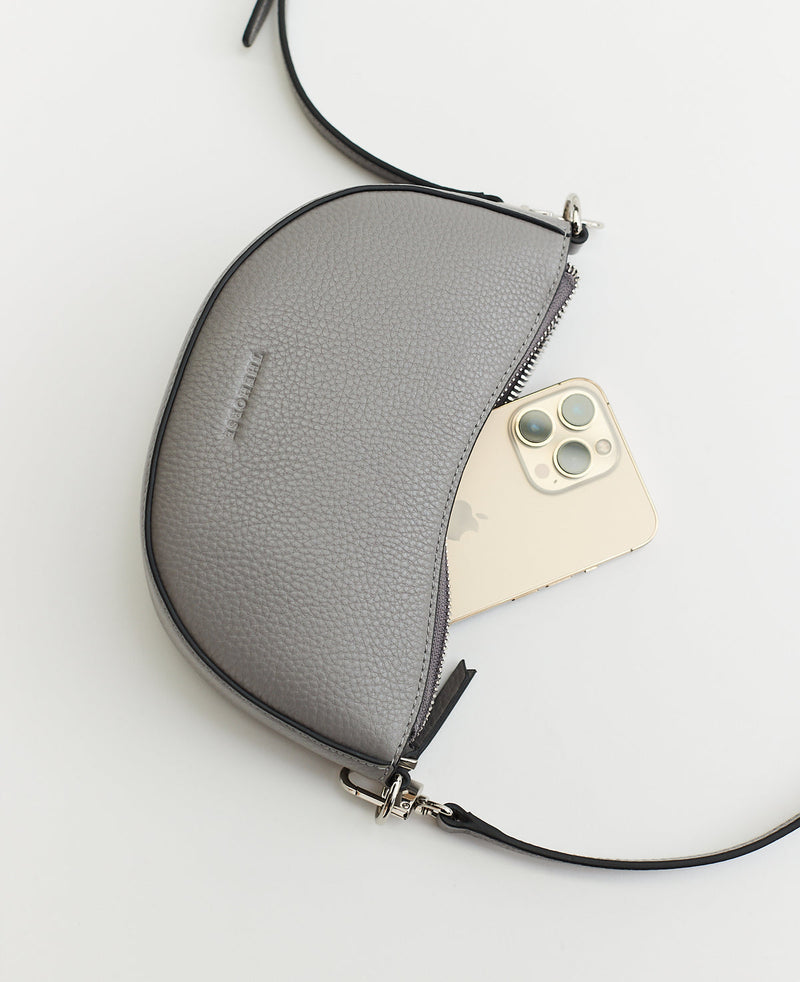 The Horse River Crossbody Bag in Dove Grey