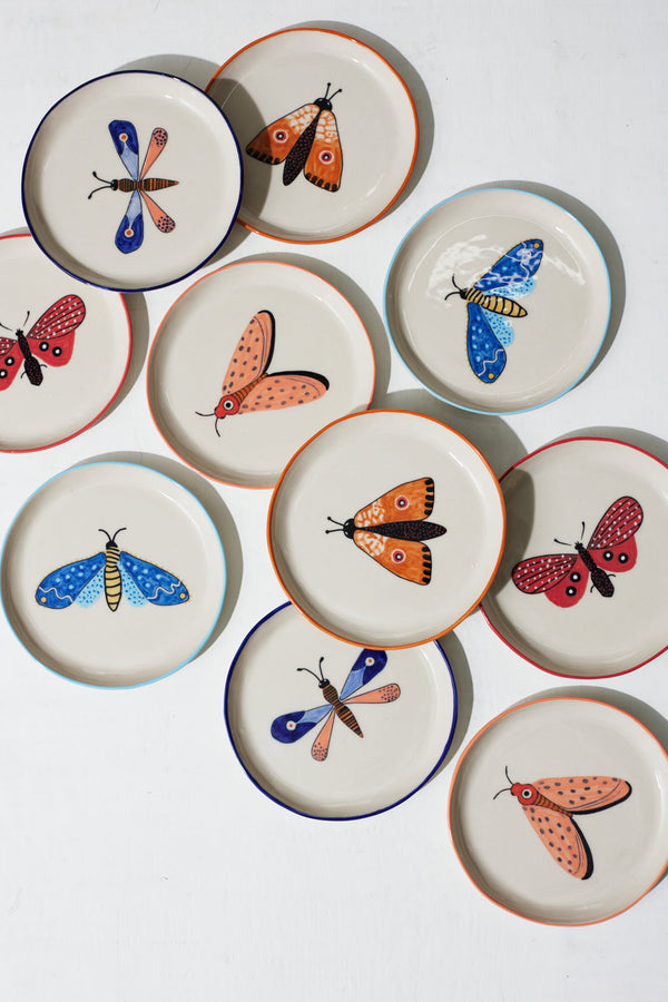 Jones and Co Moth Party Tray Orange