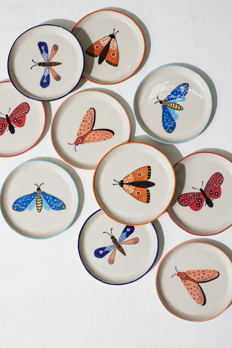 Jones and Co Moth Party Tray Orange