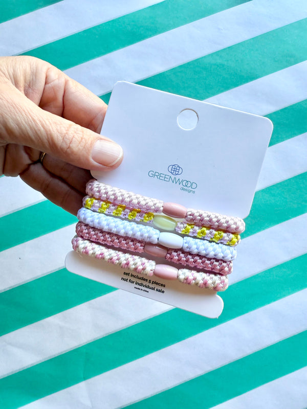 Hair Elastics Pack - Musk