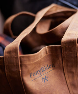 Pony Rider Market Mini Tote Bag in Spice