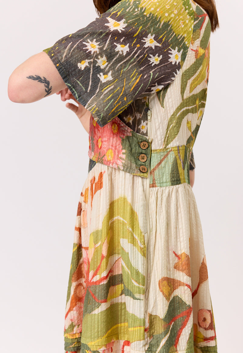 Nancybird Tiered Mabel Dress in Flowering Gum