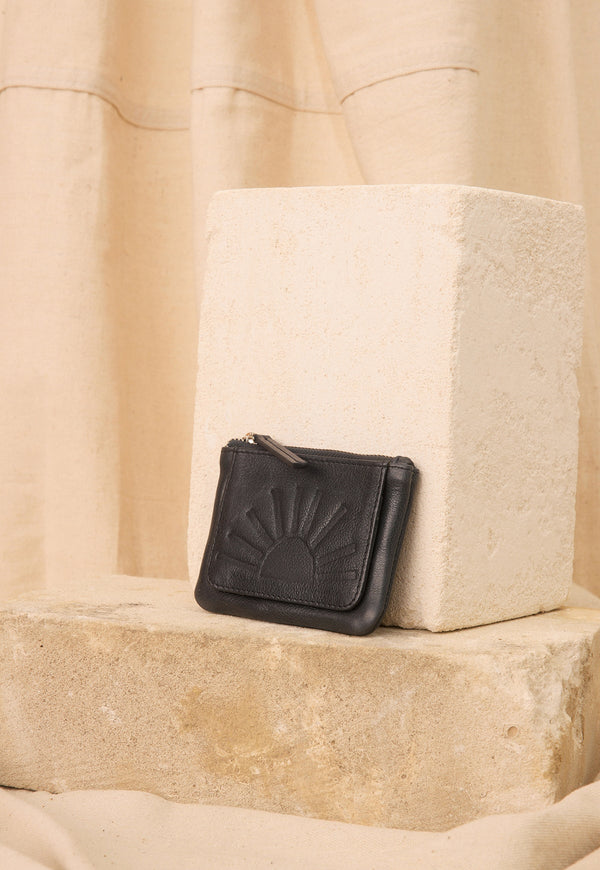 Nancybird Mini Wallet in Charcoal