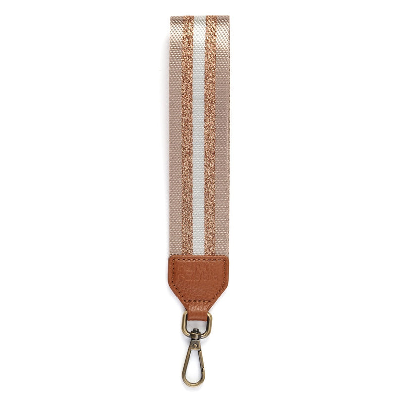 Rare Rabbit Large Leather Keyring in Tan