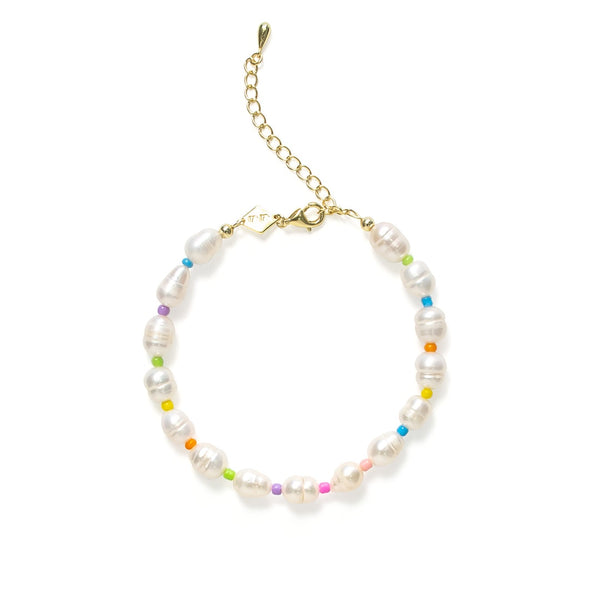 Rare Rabbit Pearl Pop Bracelet