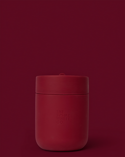 The Somewhere Co Burgundy Traveller Cup