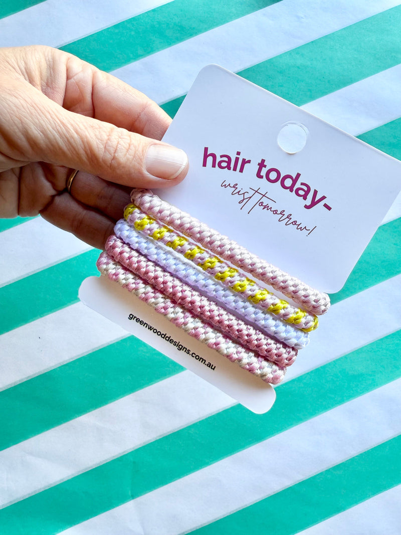 Hair Elastics Pack - Musk