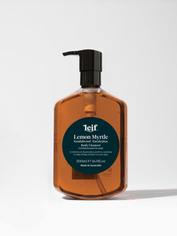 Leif Lemon Myrtle, Sandalwood and Eucalyptus Body Cleanser 500ml