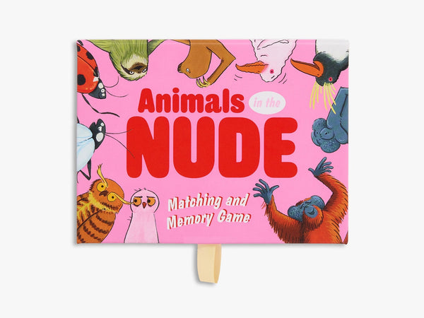 'Animals in the Nude' Matching and Memory Game