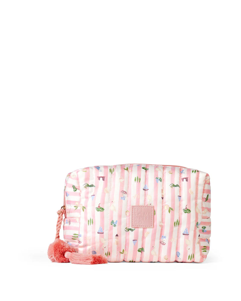 The Somewhere Co 'Boat Days’ Cosmetic Case