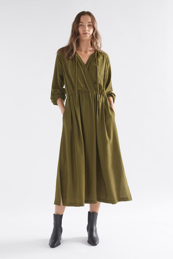 Nancybird Mabel Dress in Green Stripe – Quirk Collective