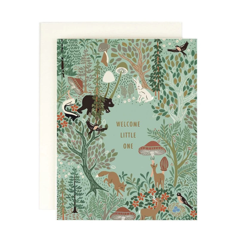 Amy Heitman 'Woodland Baby' Card