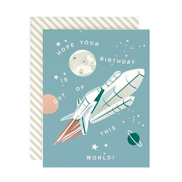 Amy Heitman 'Out of This World Birthday' Card