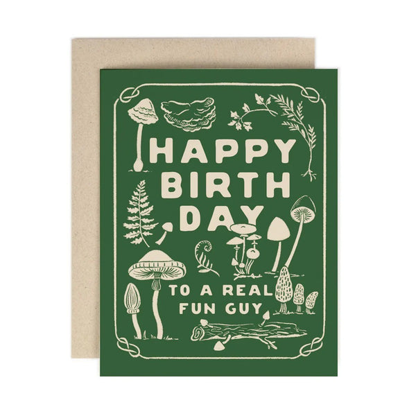 Amy Heitman 'Fun Guy' Card