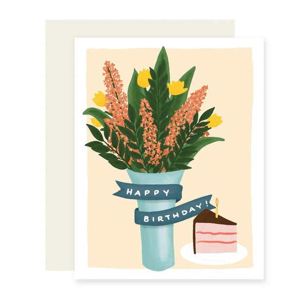 Slightly Stationery 'Birthday Bouquet' Card