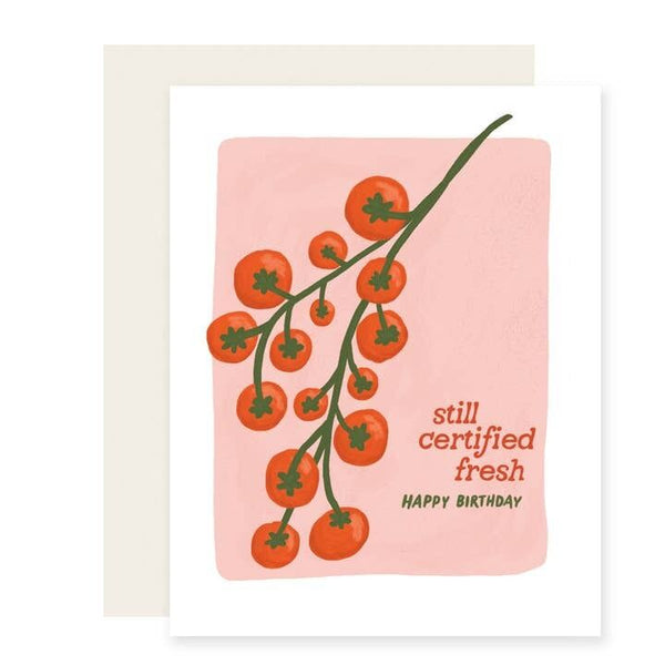 Slightly Stationery 'Certified Fresh Birthday' Card