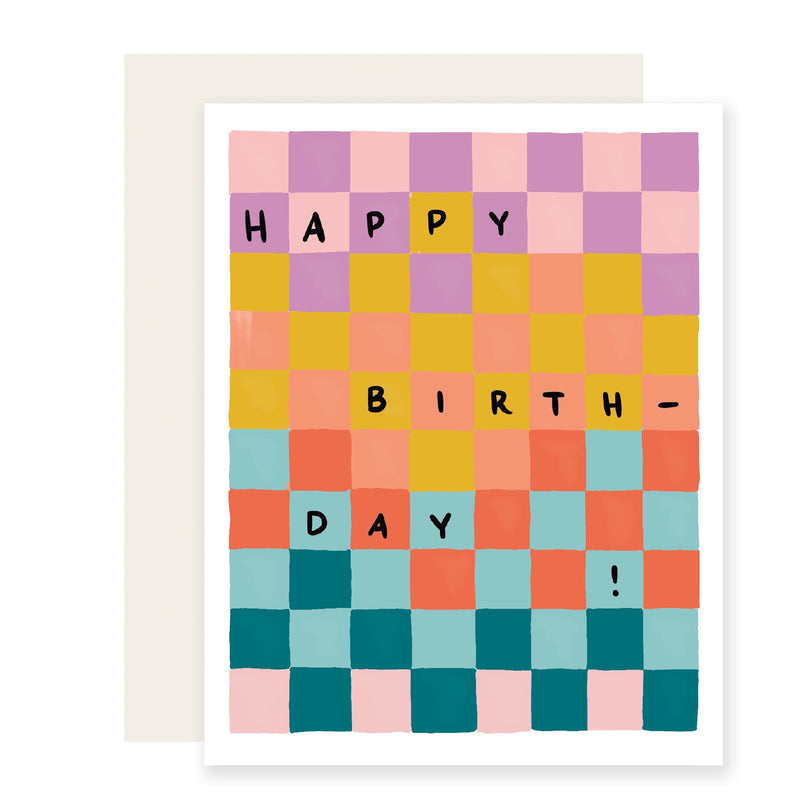 Bithday Checkerboard