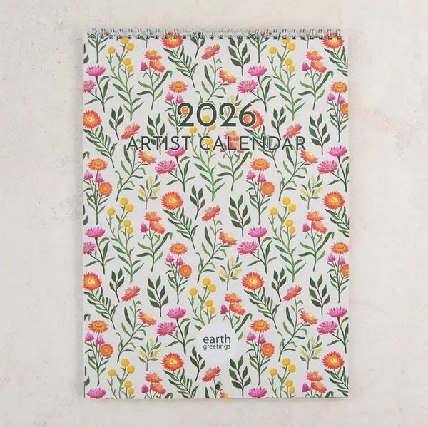 Earth Greetings 2026 Artist Calendar