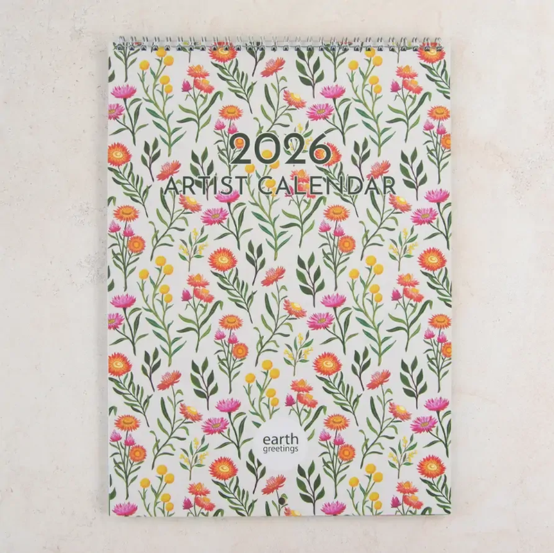 Earth Greetings 2026 Artist Calendar