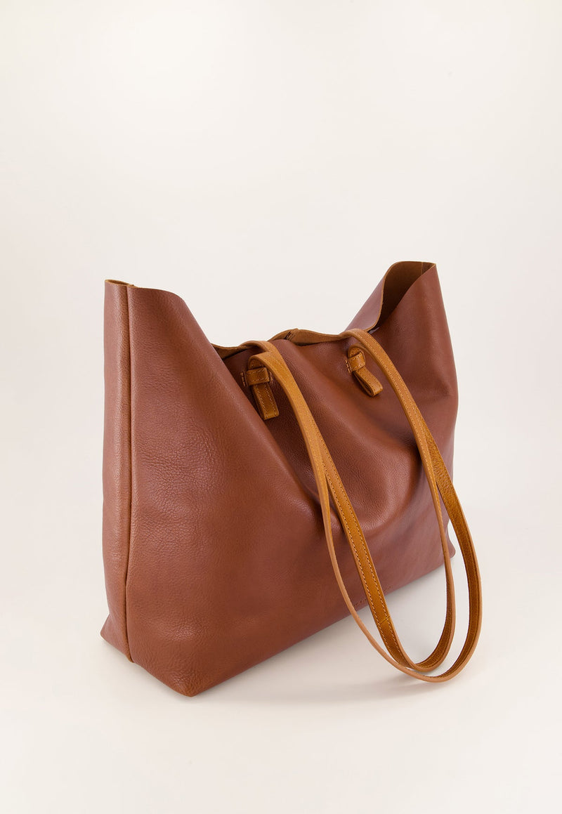 Nancybird Beach Tote in Tobacco
