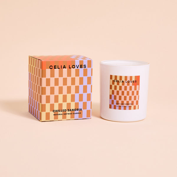 Celia Loves Chilled Sangria Candle 395g