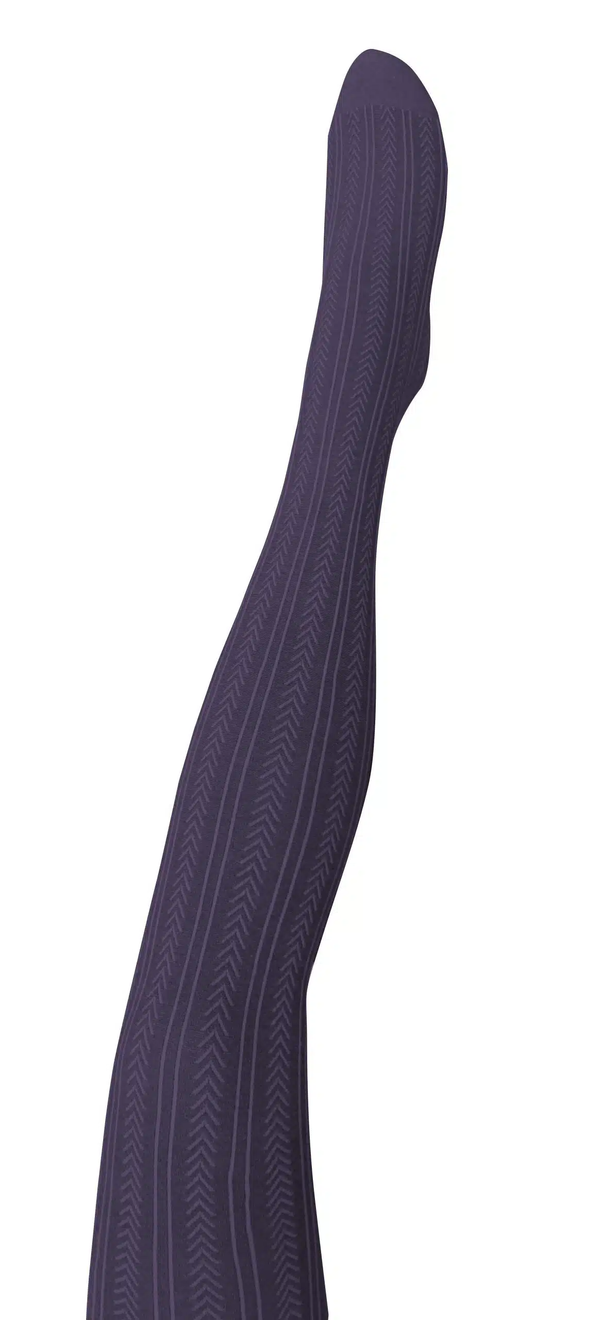 Tightology 'Chic' Tights in Grape