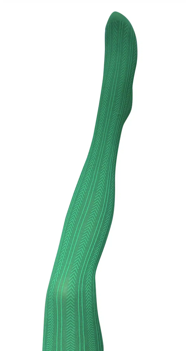 Tightology 'Chic' Tights in Green