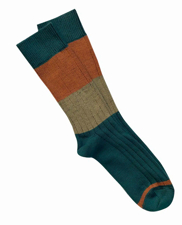 Tightology 'Chunky Rib' Socks in Green