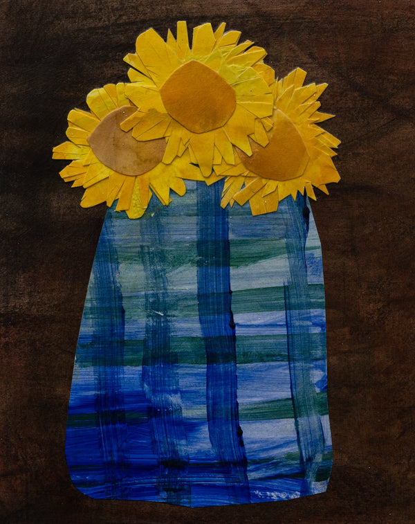 Anne Deane 'Bridget's Blue Vase' Original Artwork