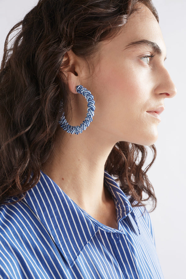 ELK Kailin Cord Earring in Blue