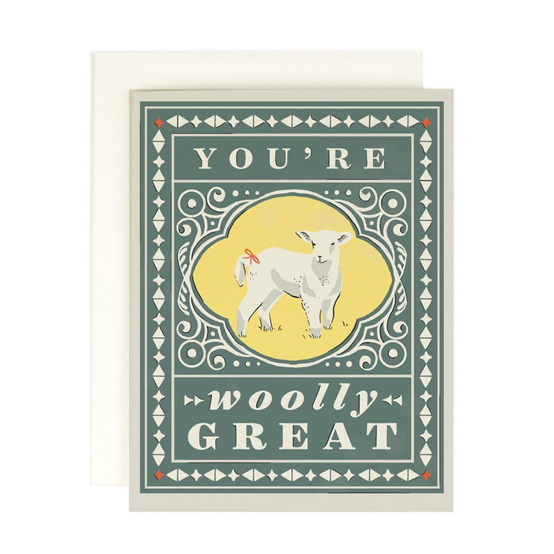 Amy Heitman 'Woolly Great' Card
