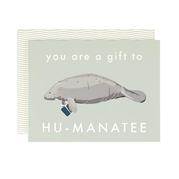 Amy Heitman 'Gift to Hu-manatee' Card