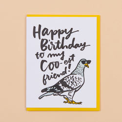 And Here We Are 'Coo' Birthday Card