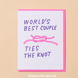 And Here We Are 'Ties the Knot' Card