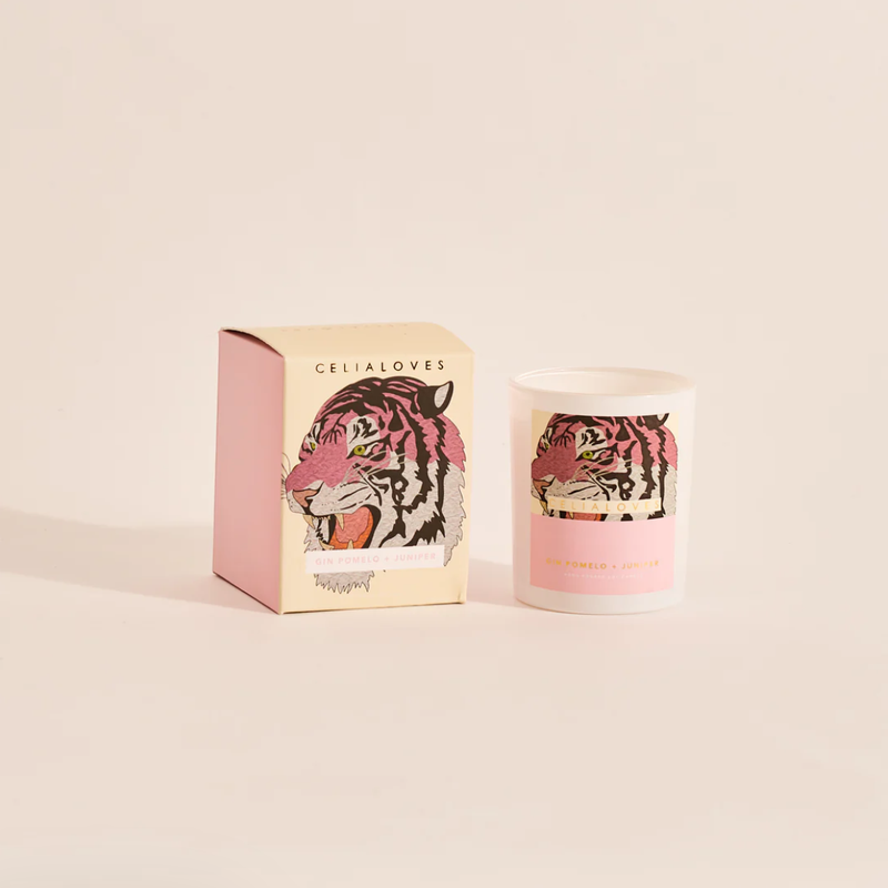 Celia Loves Gin Pomelo & Juniper Candle 195g